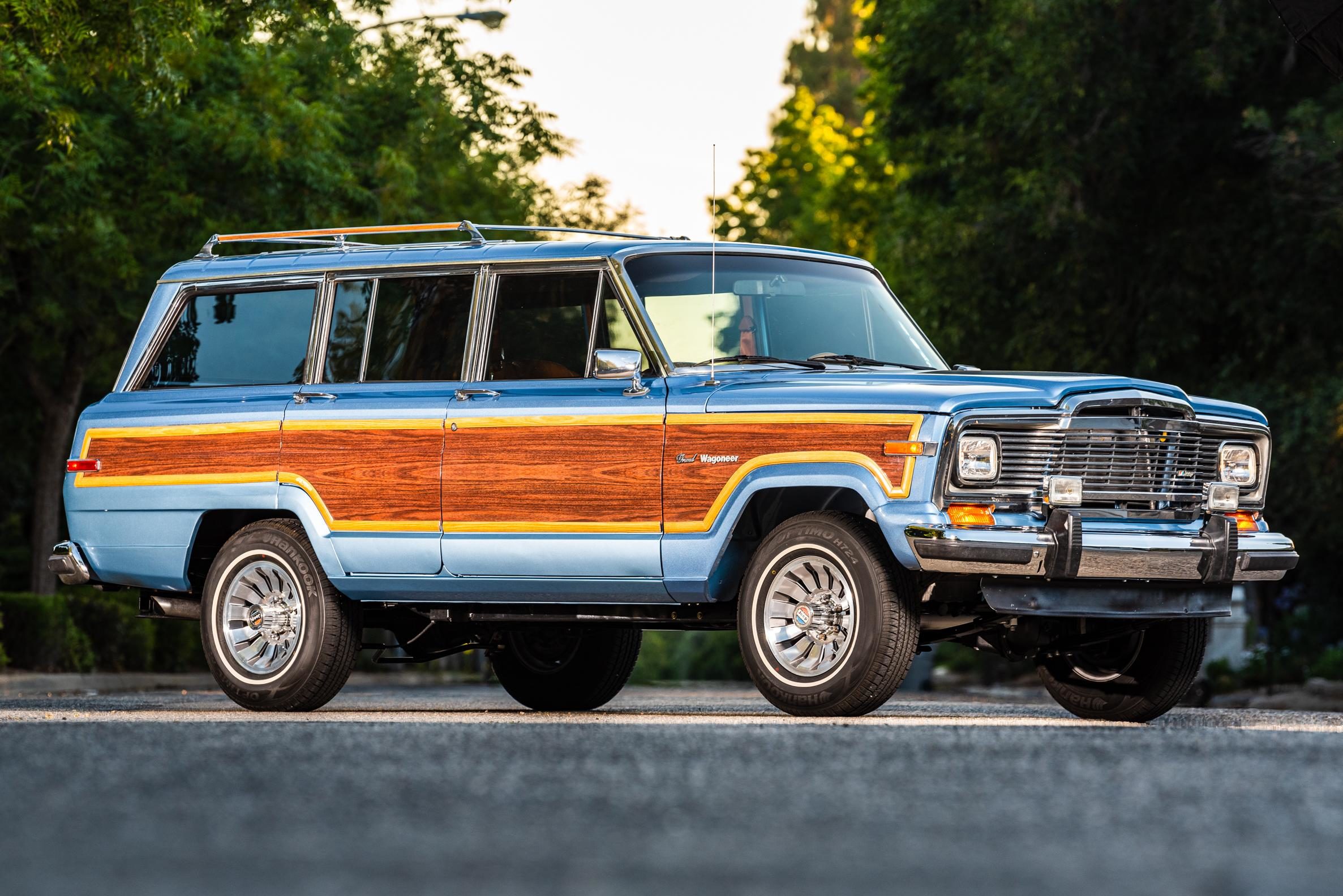 1984 Jeep Grand Wagoneer With ‘Vette LS1 V8 Swap Sells For A Cool $61,000