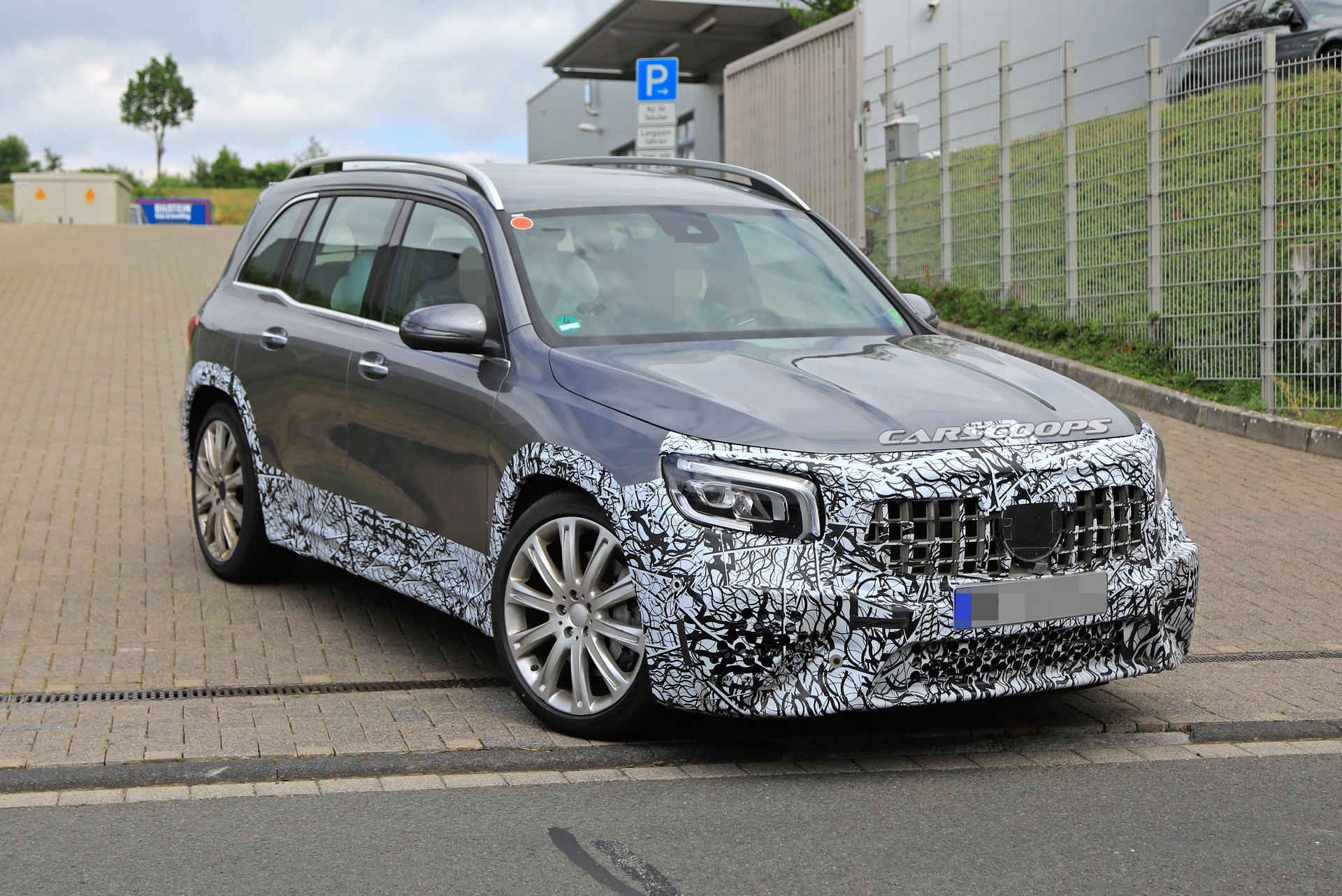 2020 Mercedes AMG GLB 45: 415HP Compact SUV Shows More Skin In Latest Spy Shots