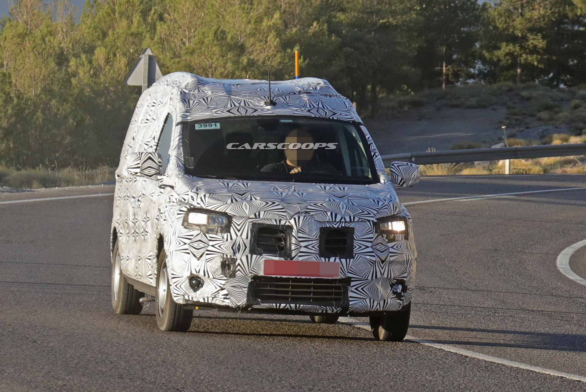All-New Dacia Dokker Spotted Testing Alongside Current Model