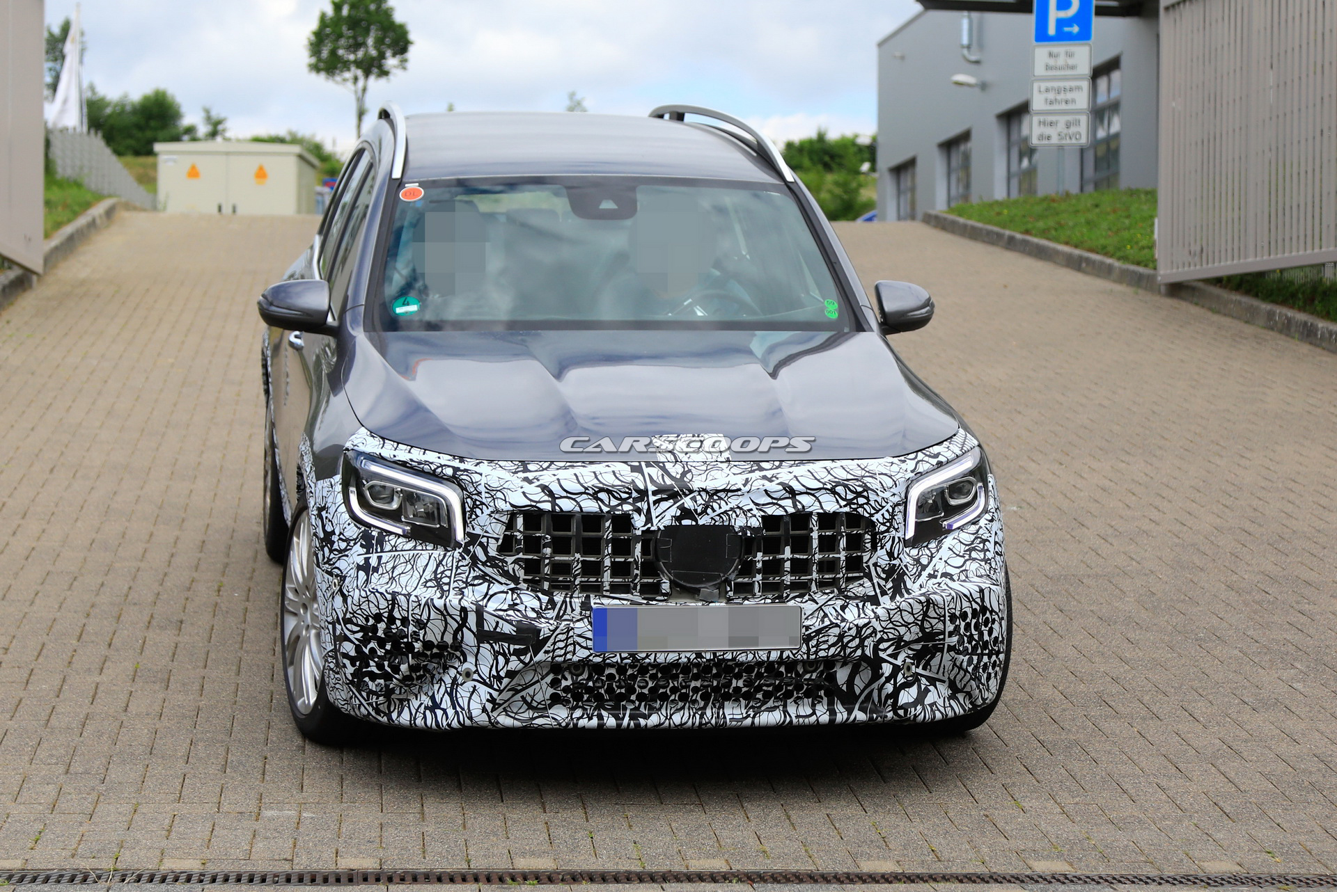 2020 Mercedes AMG GLB 45: 415HP Compact SUV Shows More Skin In Latest Spy Shots