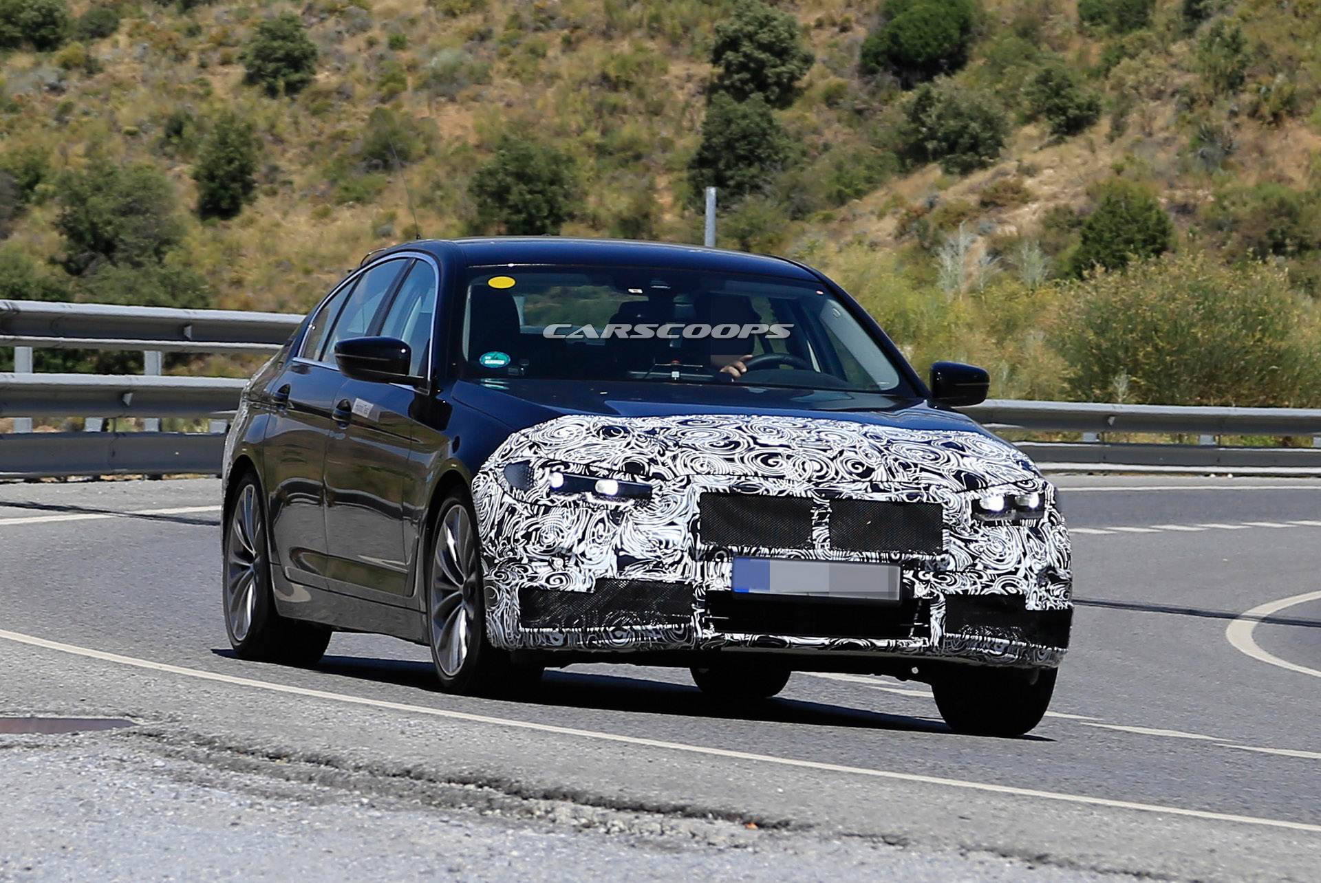 Facelifted 2020 BMW 5-Series Sedan Boasts Larger Grille, New Headlights