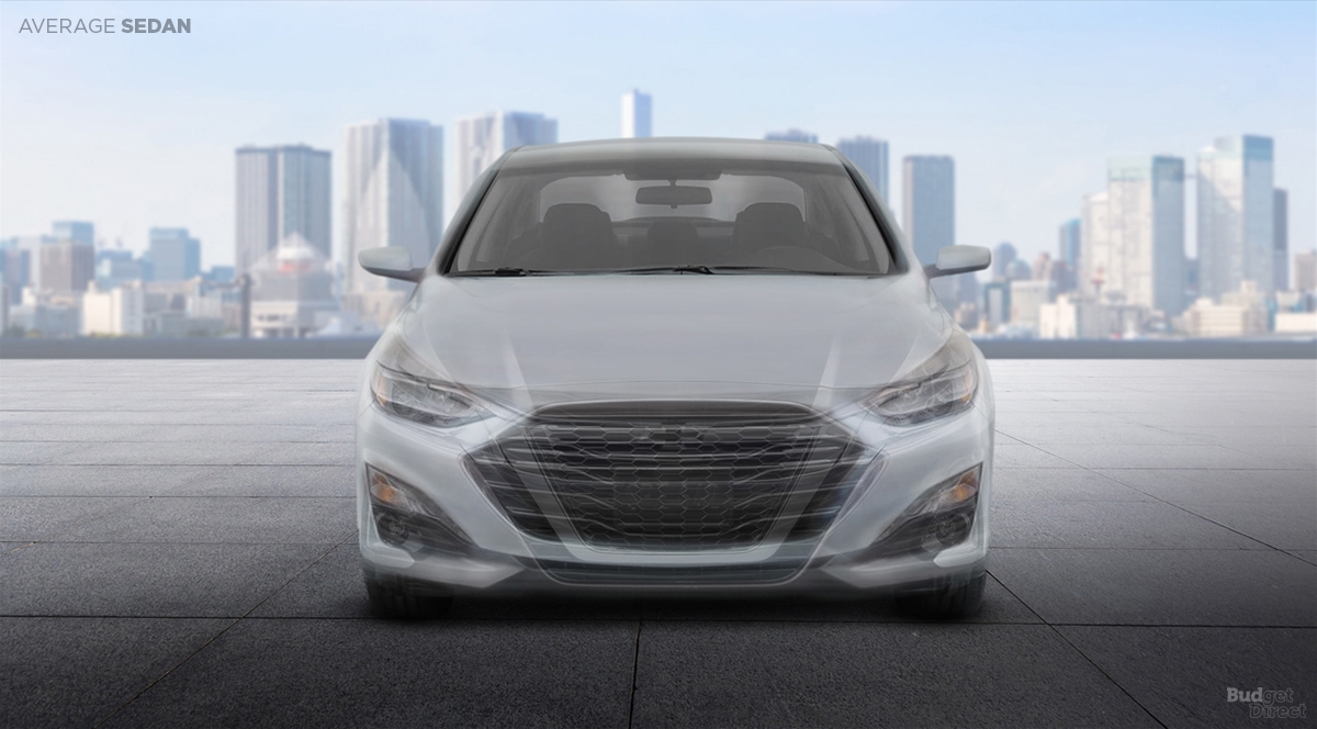 These Are The “Average” Front And Rear Ends Of Seven Popular Car Types