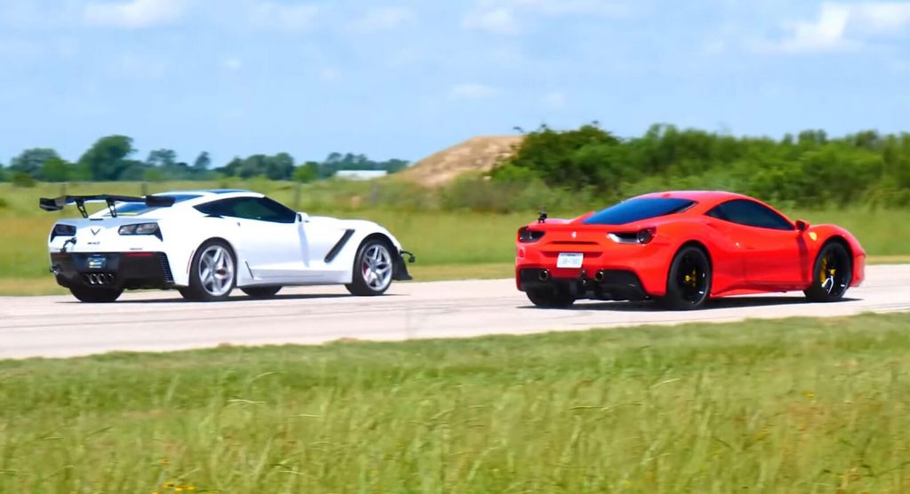 Hennesseys 1000 Hp Corvette Zr1 Goes Head To Head With The
