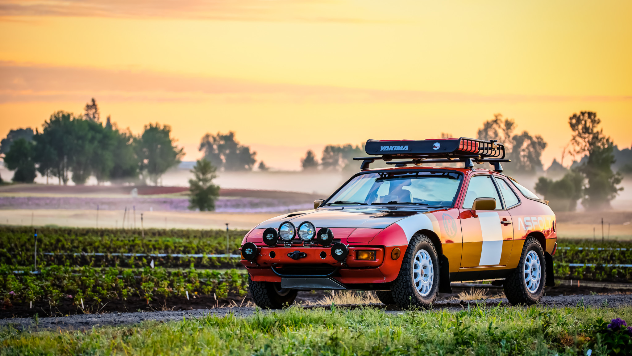 1987 Porsche 924S Baja Rally Car Is A Multi-Colored One-Off