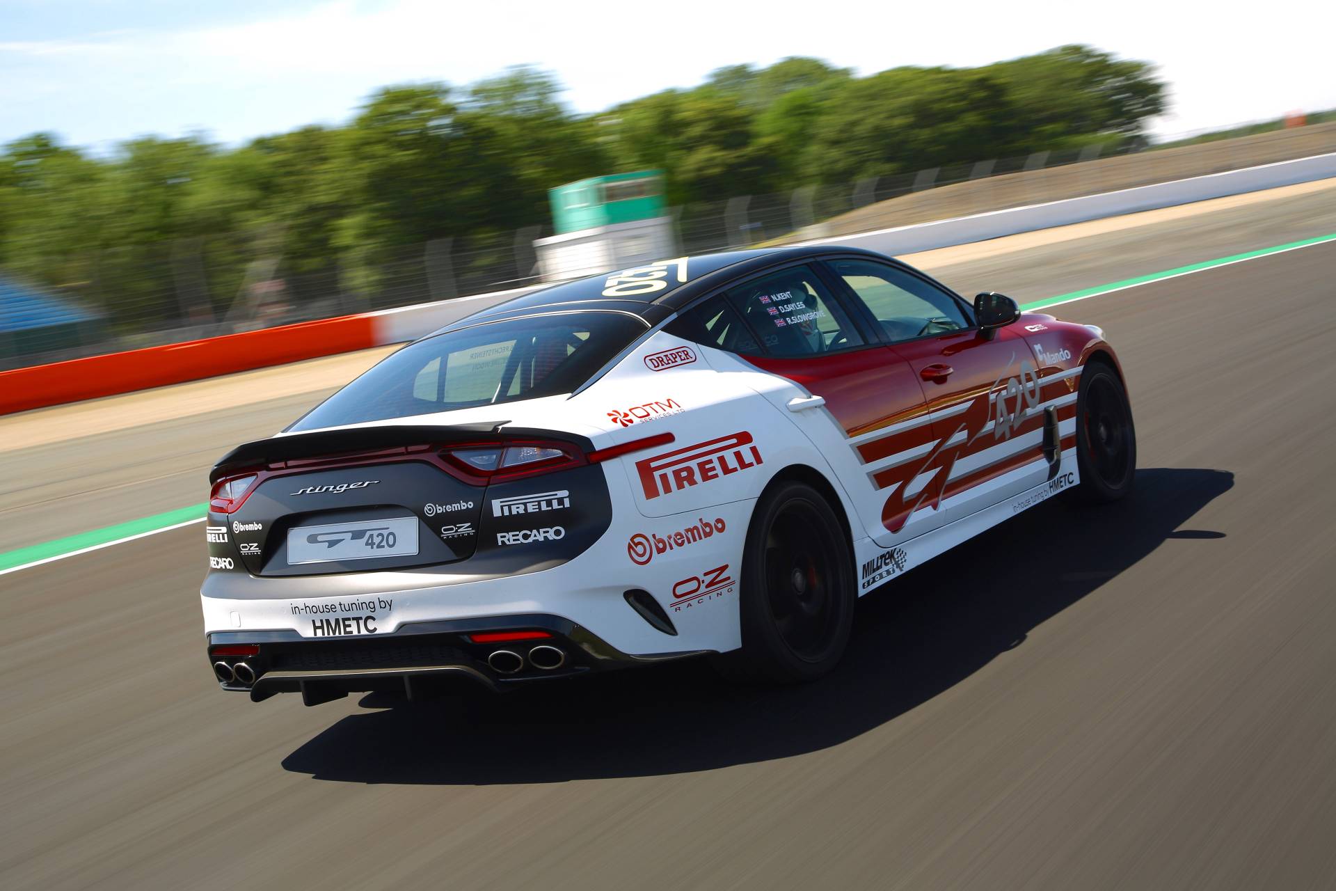 Kia Creates A 422 HP Stinger GT420 “Track Day Monster” After Saving It From The Crusher