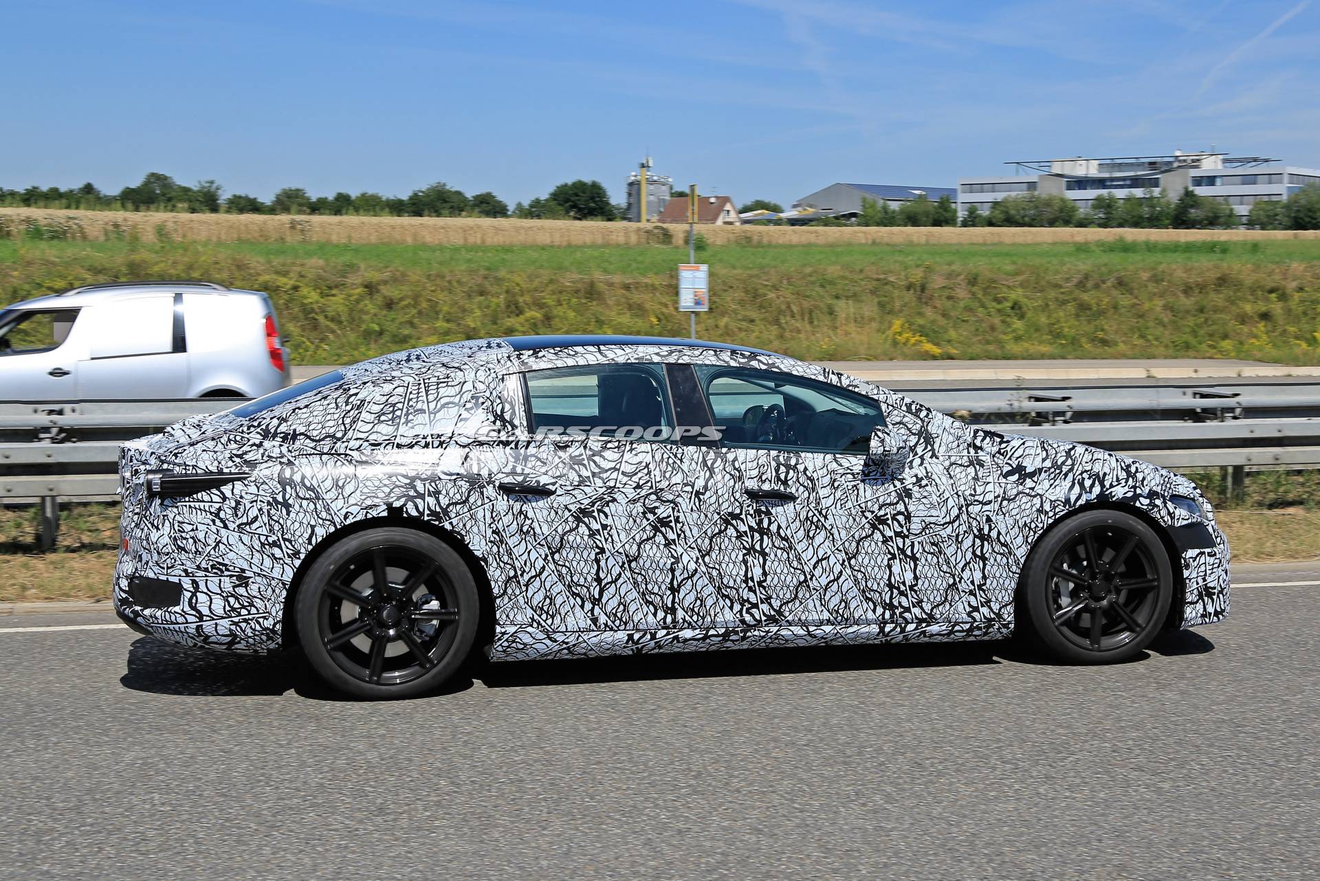 2021 Mercedes EQS Electric Flagship Shows Production Body, Should Porsche Taycan Worry?