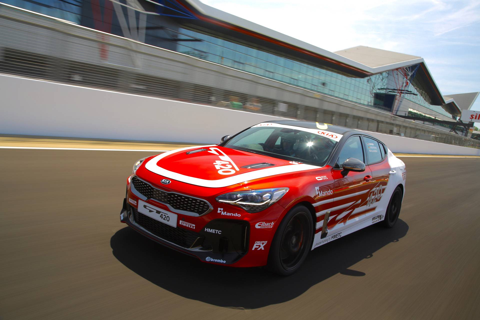 Kia Creates A 422 HP Stinger GT420 “Track Day Monster” After Saving It From The Crusher