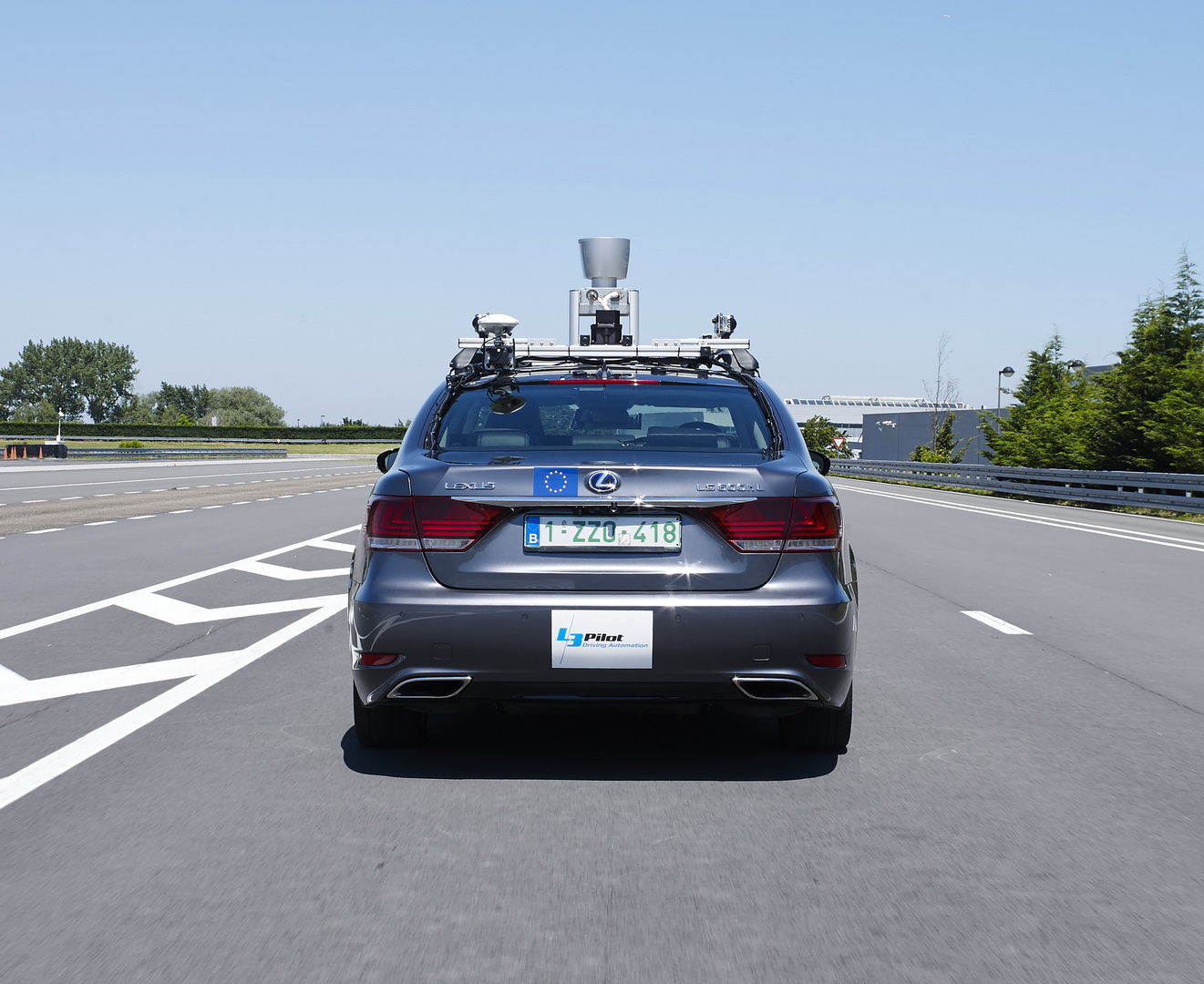 Autonomous Lexus LS Will Begin Testing On Public Roads In Belgium