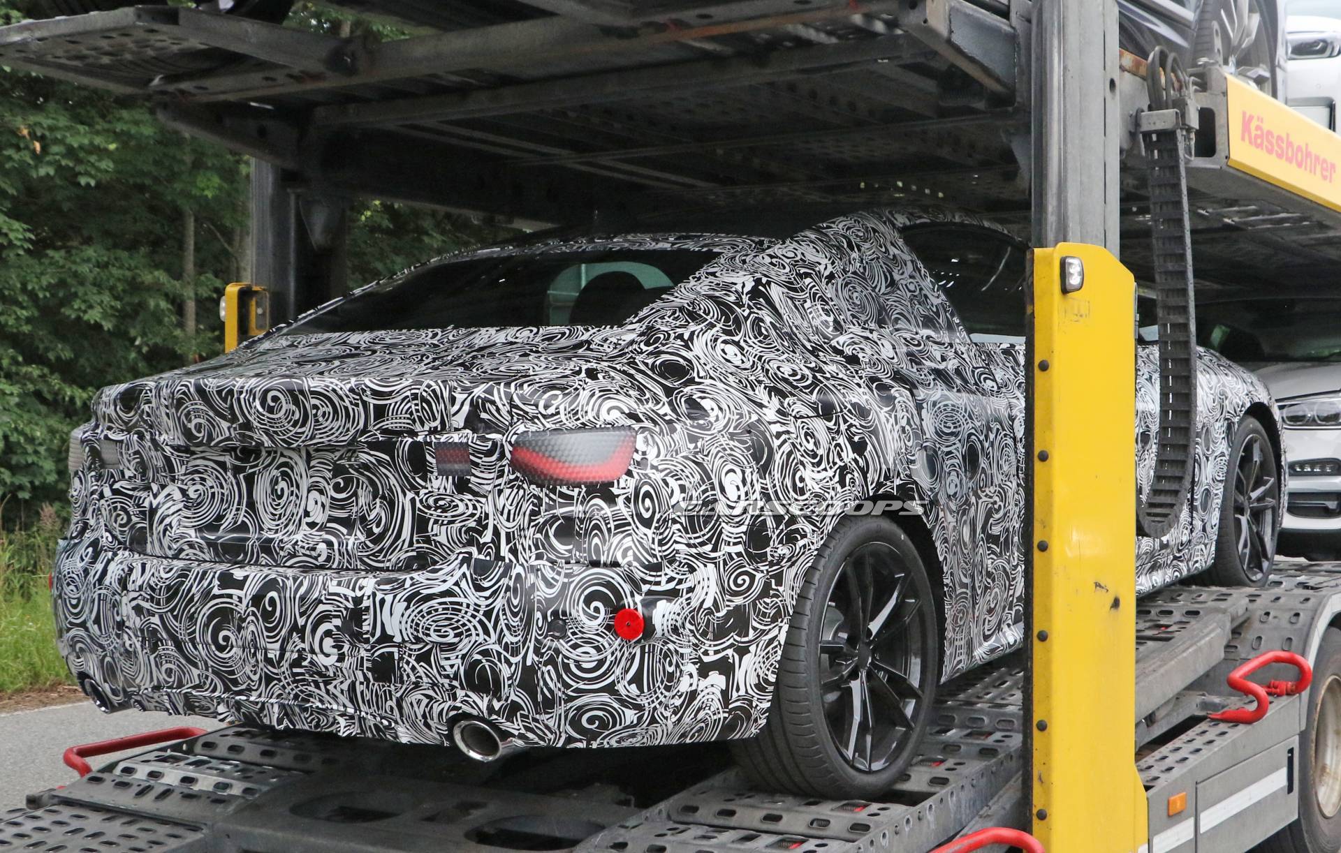2020 BMW 4 Series Coupe Styling Evokes The 8 Series In First Spy Shots