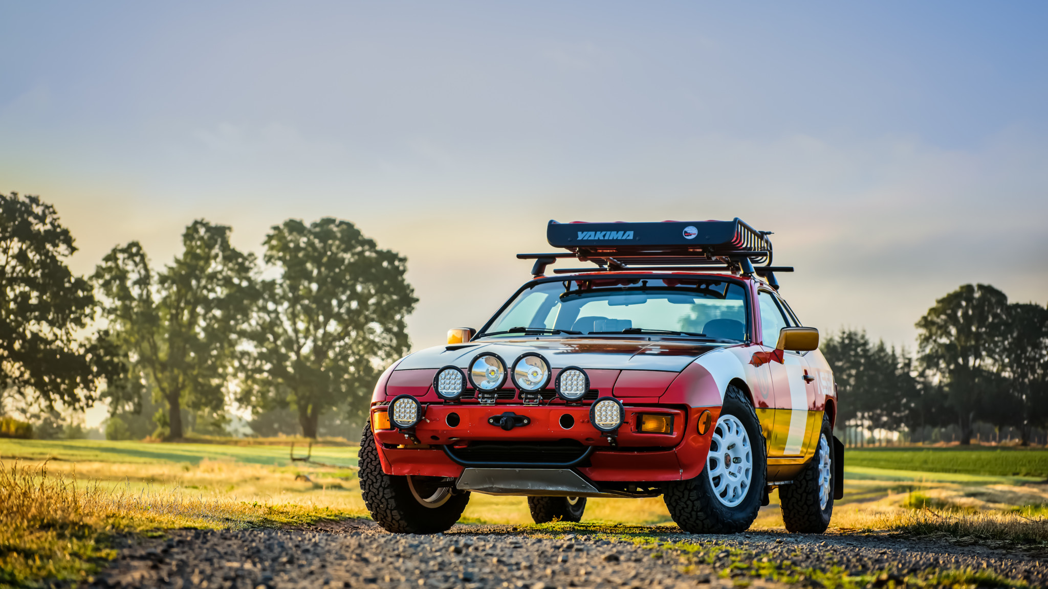 1987 Porsche 924S Baja Rally Car Is A Multi-Colored One-Off