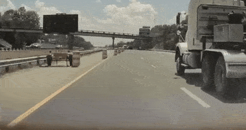 Tesla Model 3 Driver Blames Emergency Braking For Hitting Construction