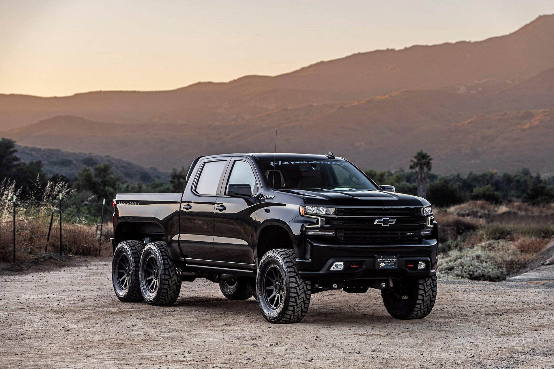 Hennessey Gives Chevy Silverado Extra Pair Of Wheels, Calls It The Goliath 6×6