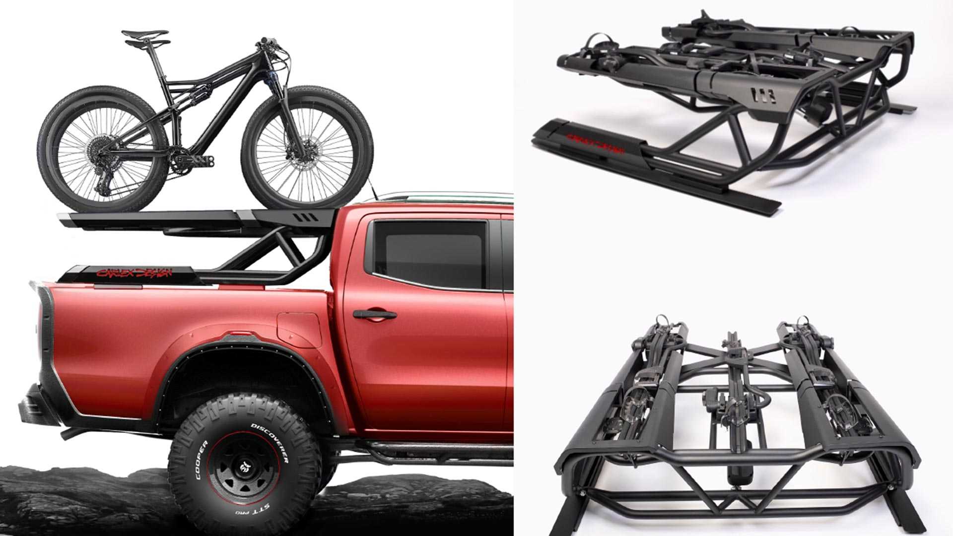 Pickup Design Creates The Perfect Bike Rack For The Mercedes X-Class