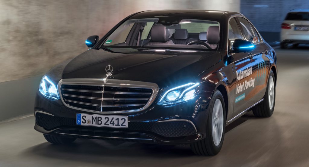  Mercedes’ Automated Valet Parking System Allows Cars To Park Themselves