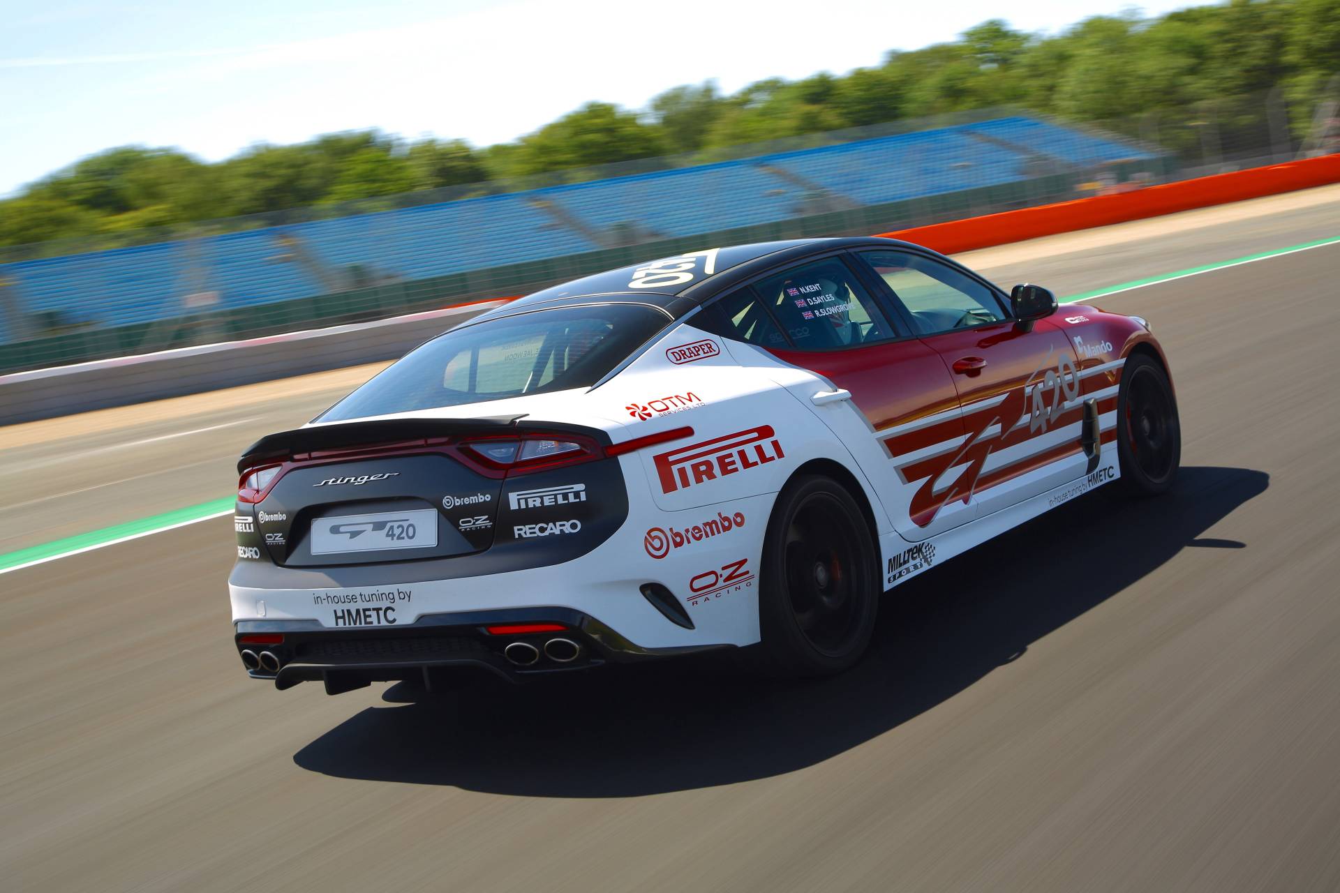 Kia Creates A 422 HP Stinger GT420 “Track Day Monster” After Saving It From The Crusher