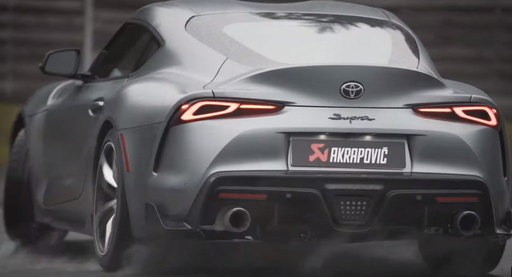 Hear Akrapovic Work Its Magic On 2020 Toyota Supra’s Soundtrack