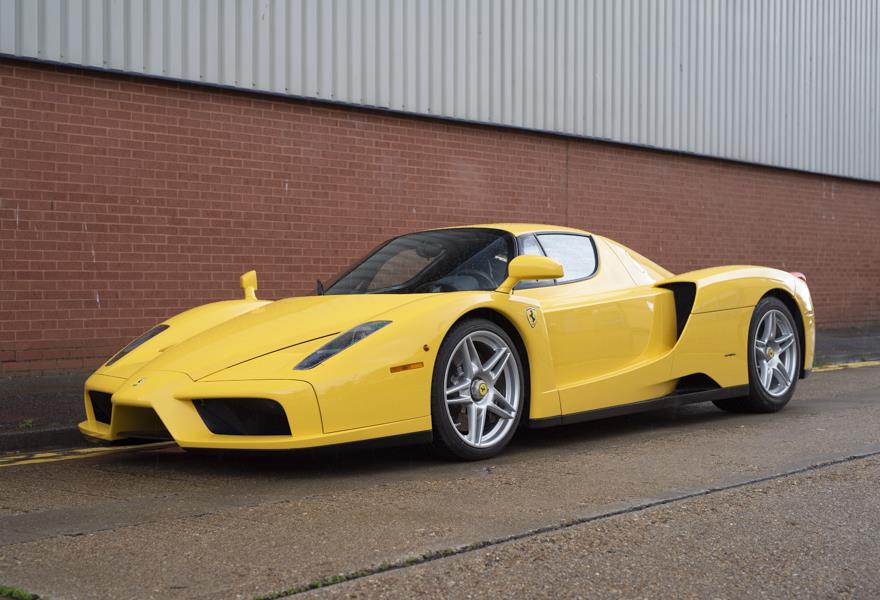 Yellow Ferrari Enzo Is Looking For A New Home In London Carscoops