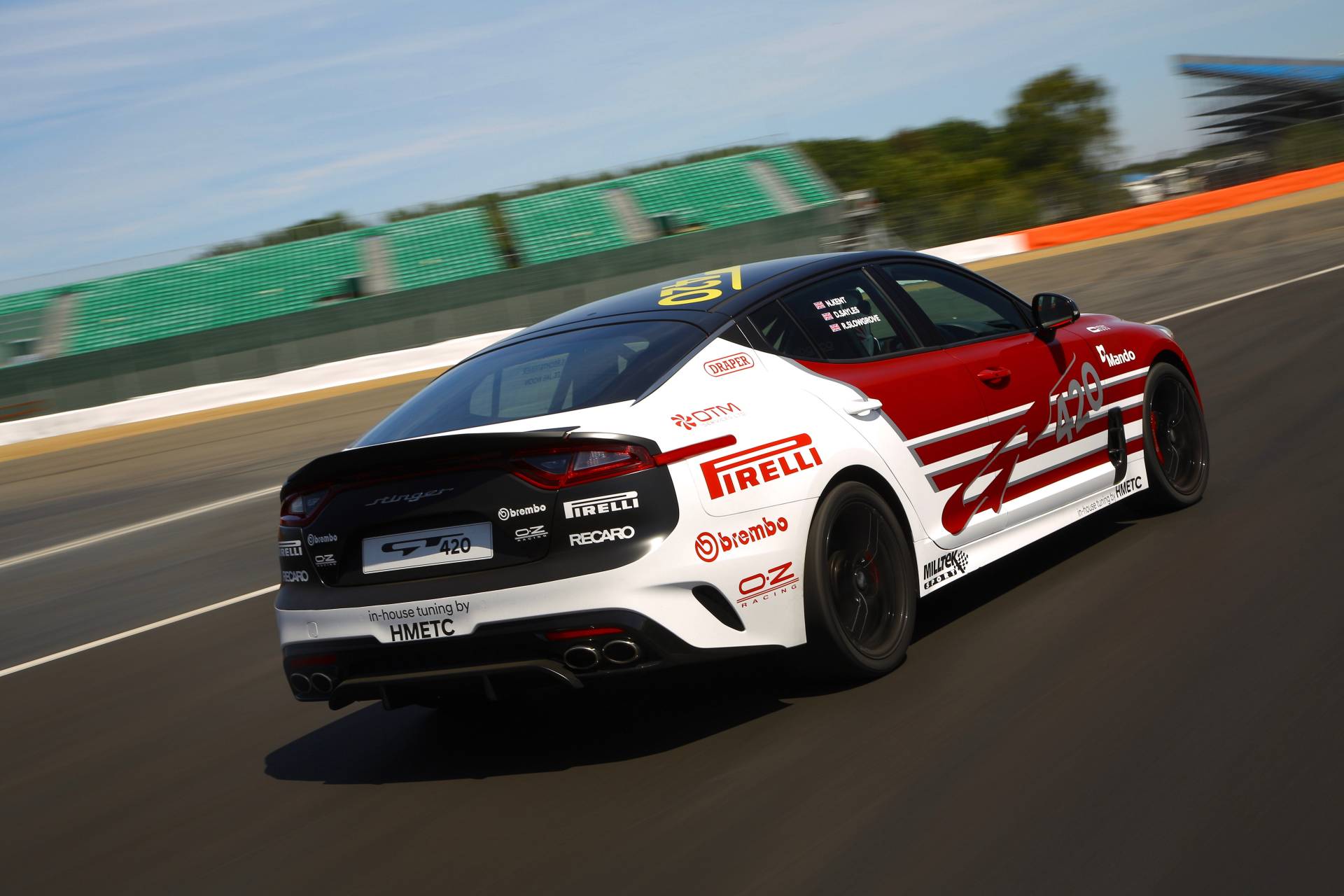 Kia Creates A 422 HP Stinger GT420 “Track Day Monster” After Saving It From The Crusher