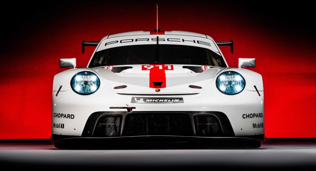  Porsche Unveils New 911 RSR GTE With 4.2-Liter Flat-Six