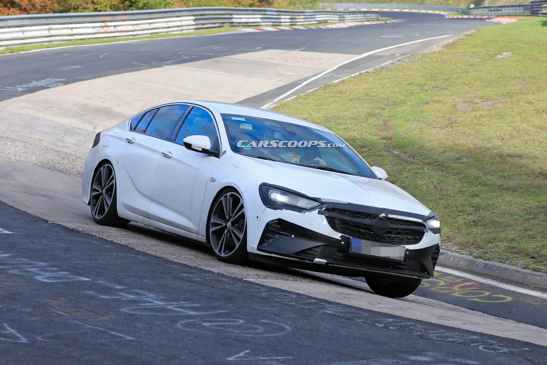 Revised 2020 Opel Insignia Shows More Of Its New Corsa-Inspired Face