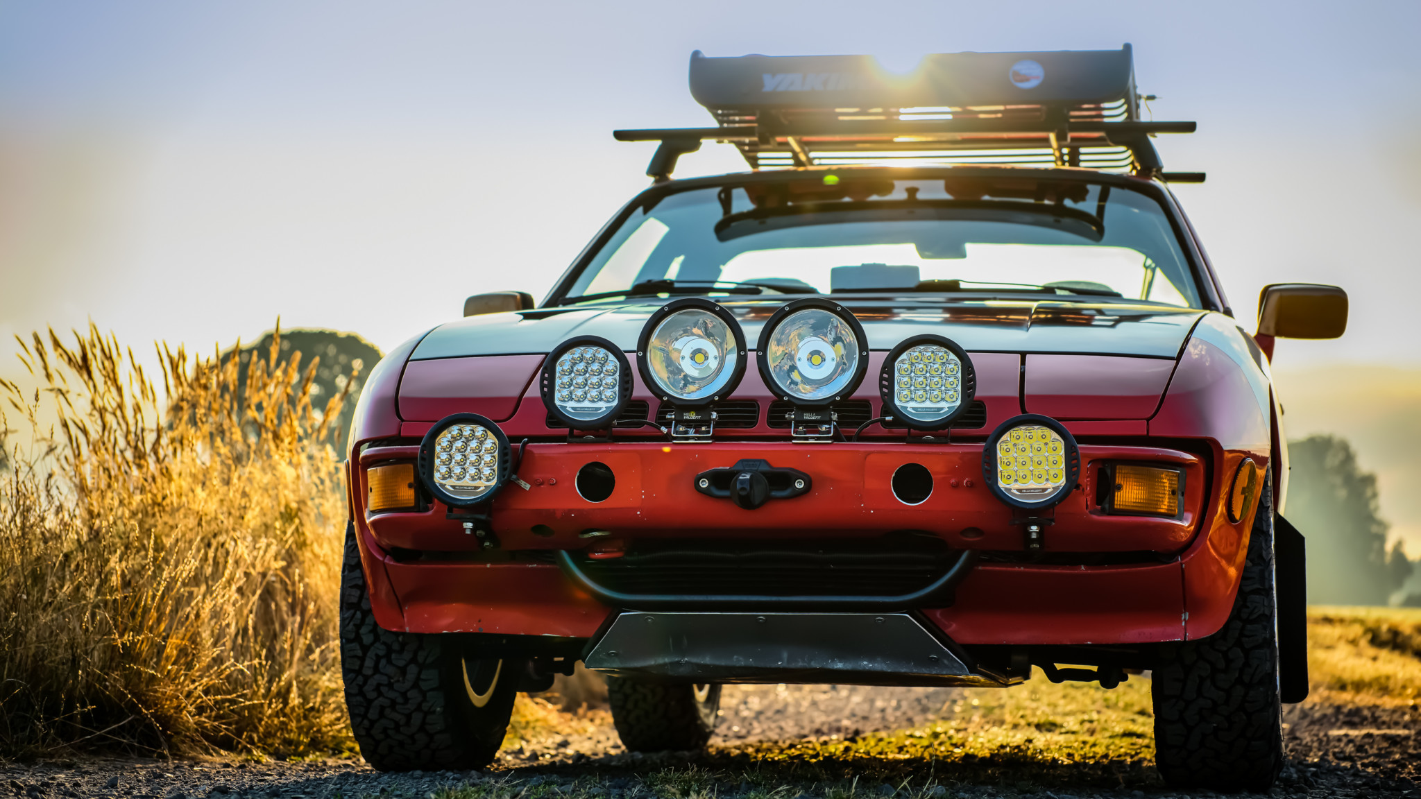 1987 Porsche 924S Baja Rally Car Is A Multi-Colored One-Off