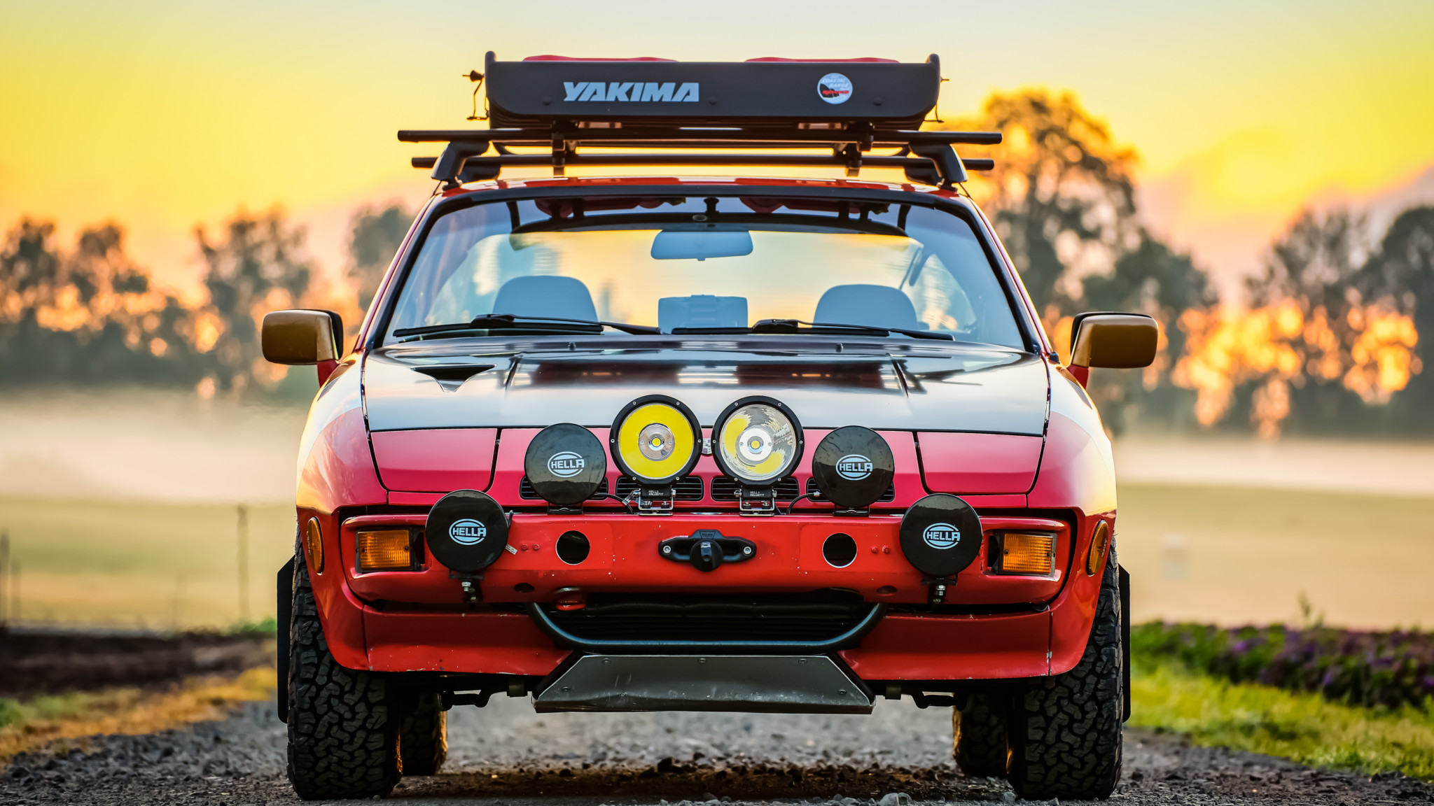 1987 Porsche 924S Baja Rally Car Is A Multi-Colored One-Off