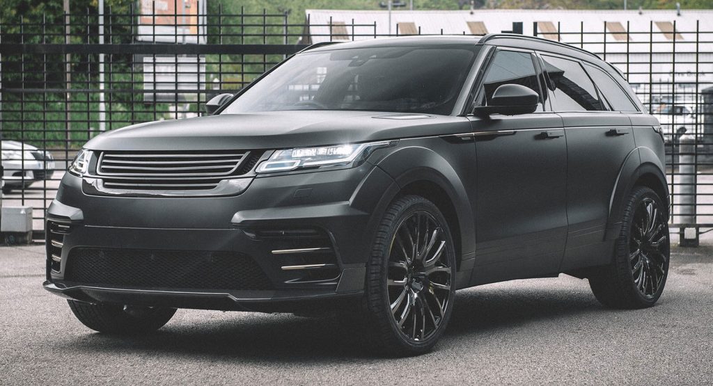  Blacked-Out Range Rover Velar Wants Way More Than A Drink To Go Home With You