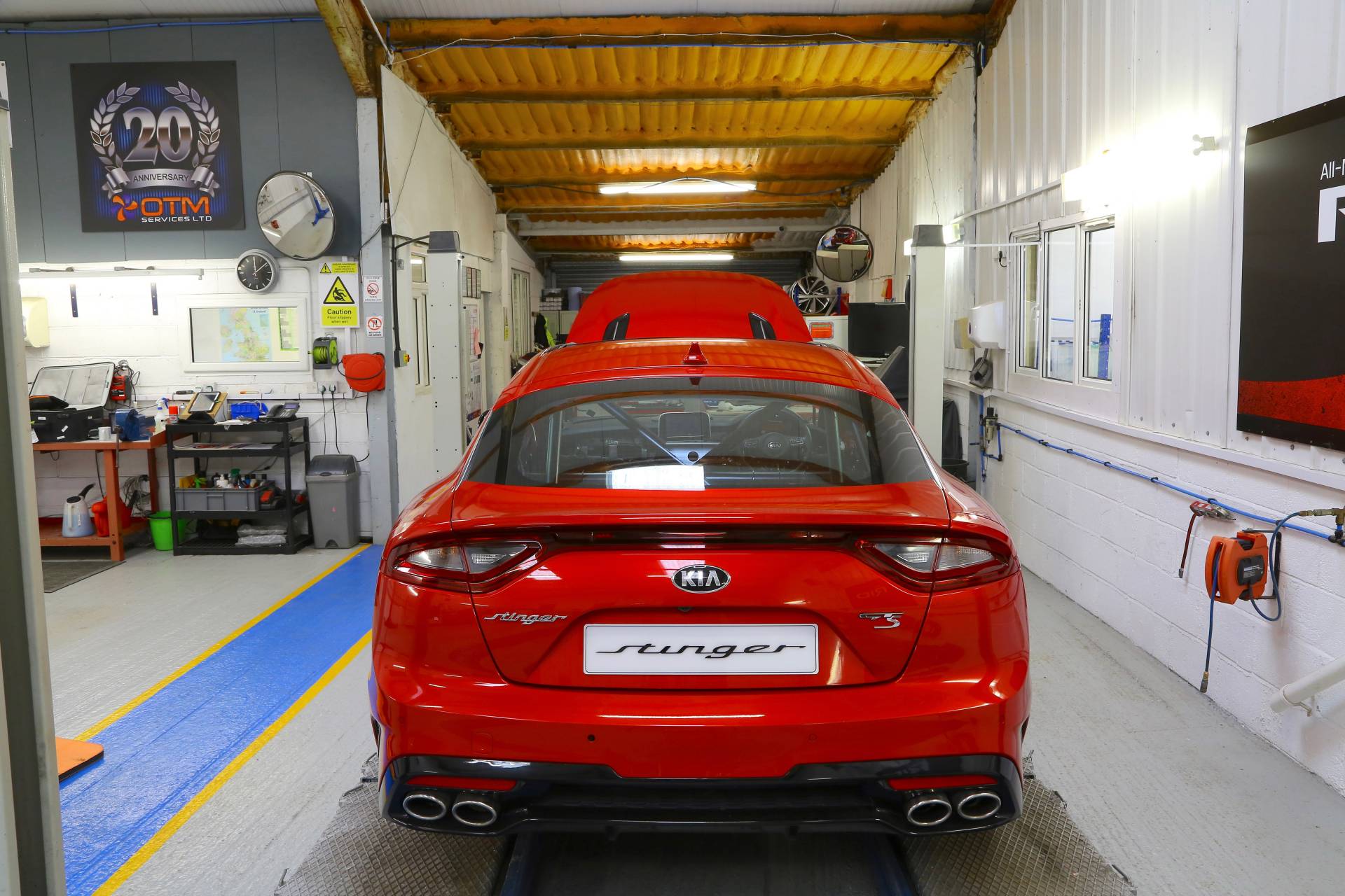 Kia Creates A 422 HP Stinger GT420 “Track Day Monster” After Saving It From The Crusher