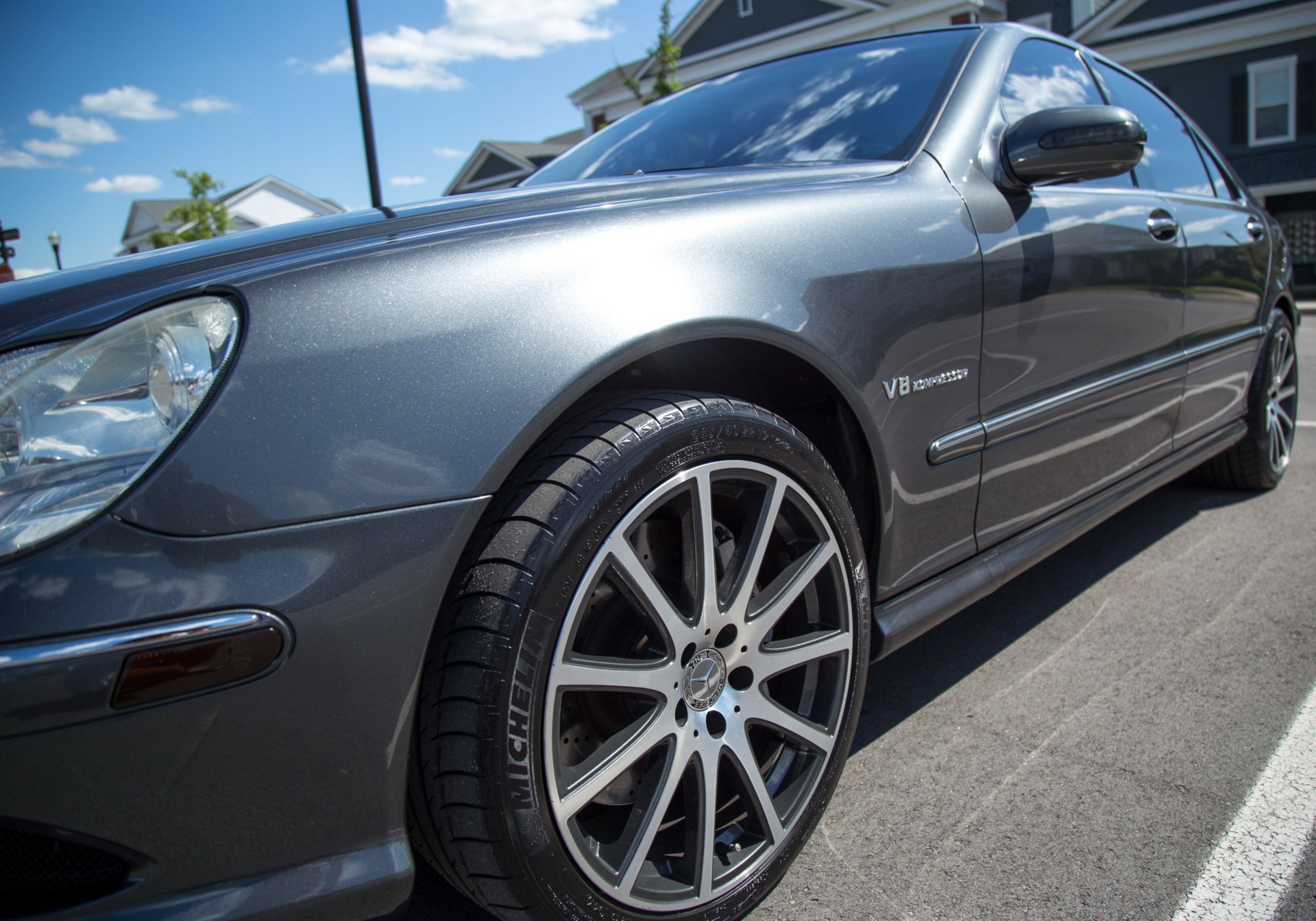This 2003 Mercedes S55 AMG With Just 6,800 Miles Is As New As It Gets For A W220