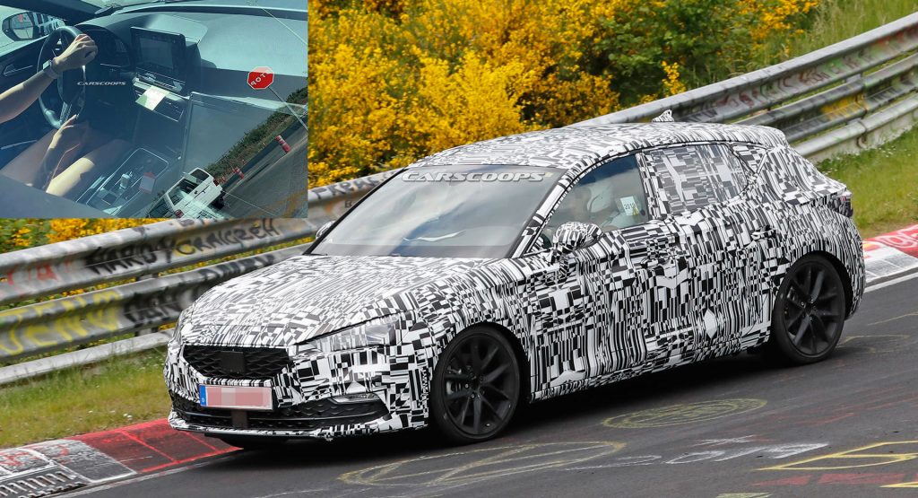  2020 Seat Leon Shows Uncovered Interior For The First Time