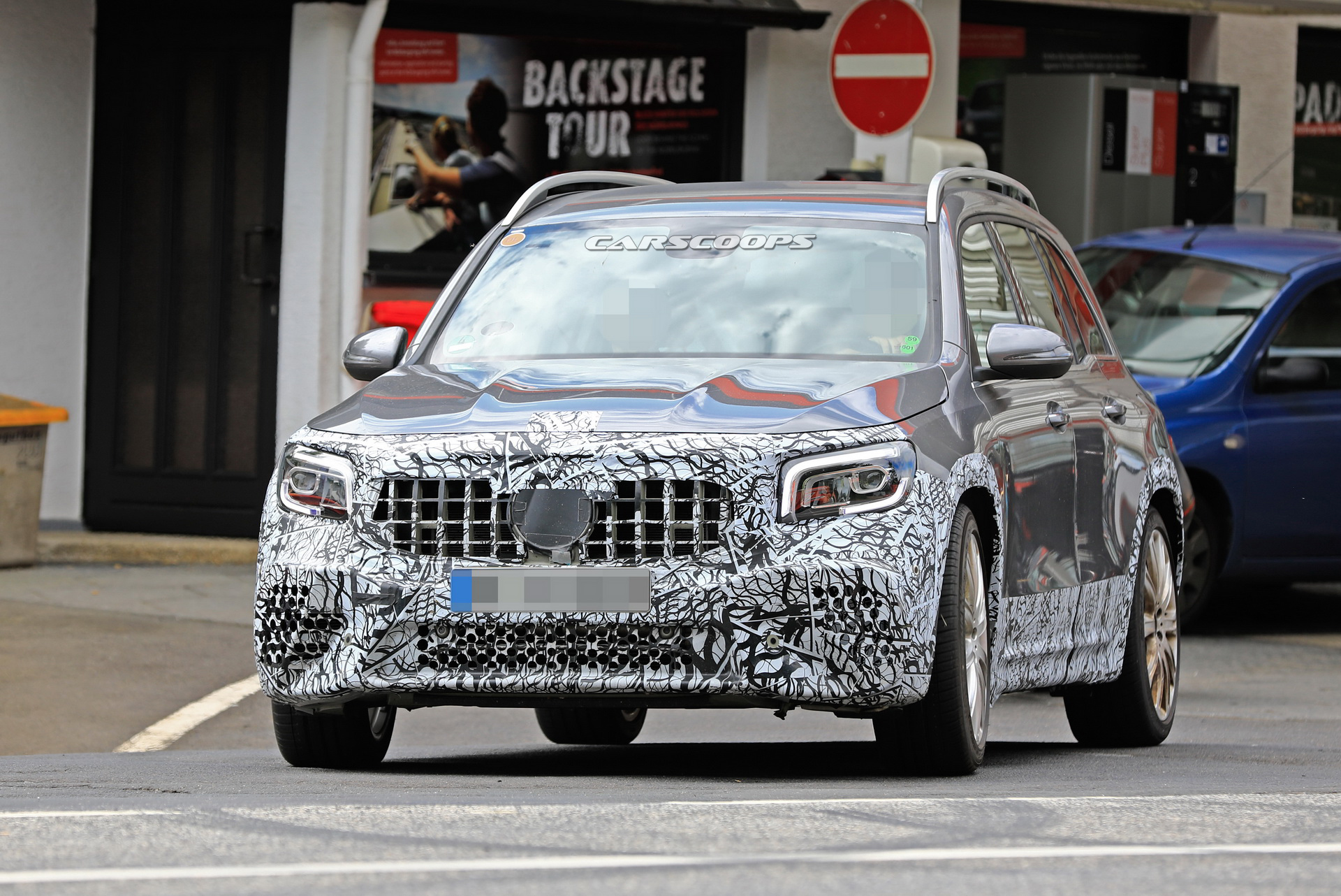 2020 Mercedes AMG GLB 45: 415HP Compact SUV Shows More Skin In Latest Spy Shots