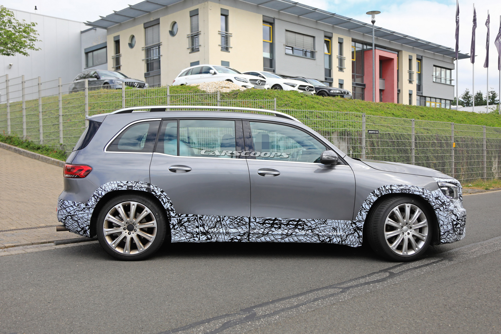 2020 Mercedes AMG GLB 45: 415HP Compact SUV Shows More Skin In Latest Spy Shots