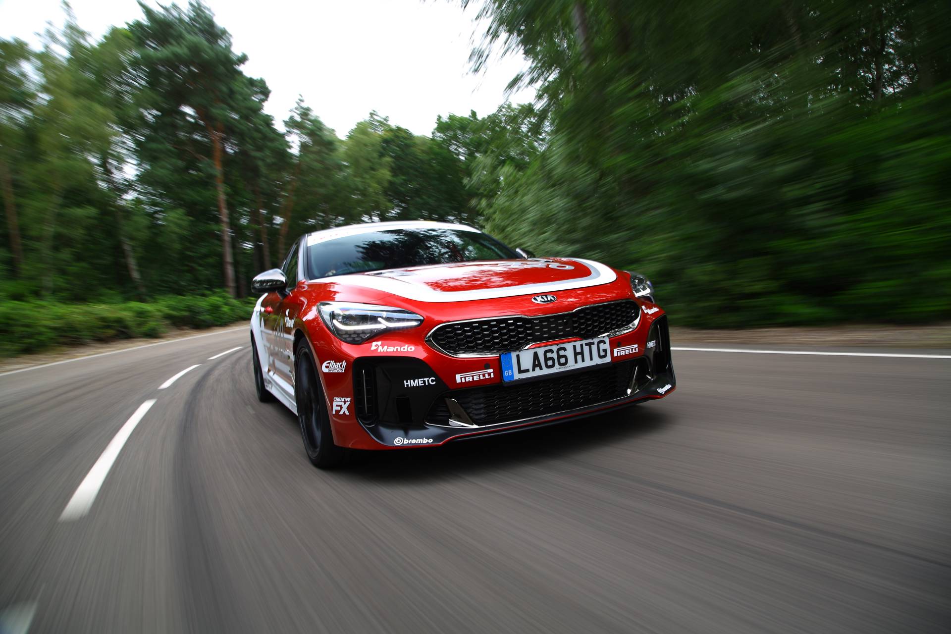 Kia Creates A 422 HP Stinger GT420 “Track Day Monster” After Saving It From The Crusher