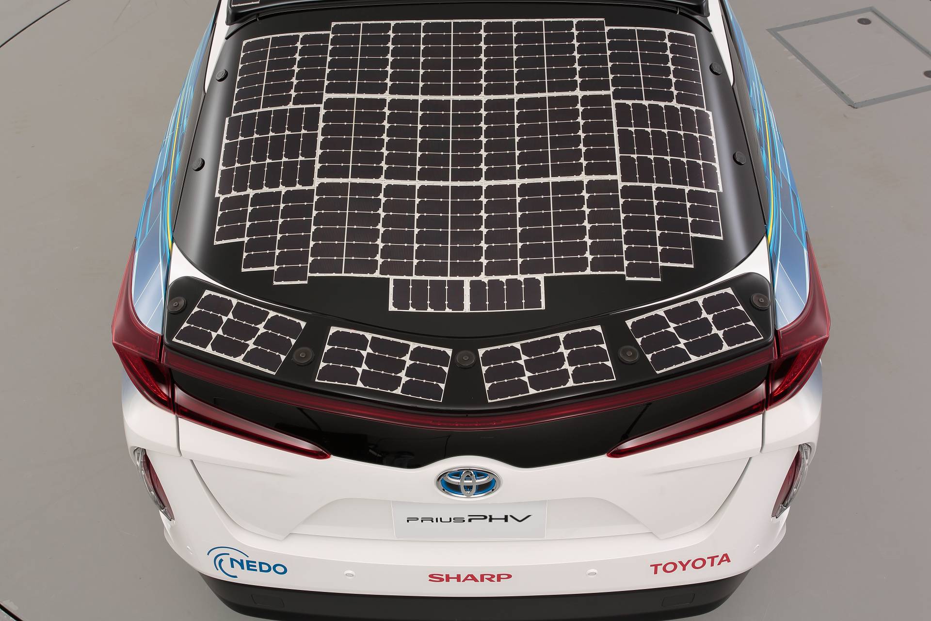 Toyota Covers Prius Prime With Solar Panels That Also Charge Battery On The Move