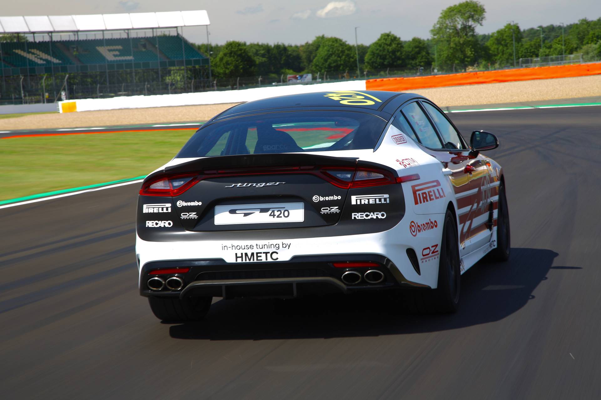 Kia Creates A 422 HP Stinger GT420 “Track Day Monster” After Saving It From The Crusher