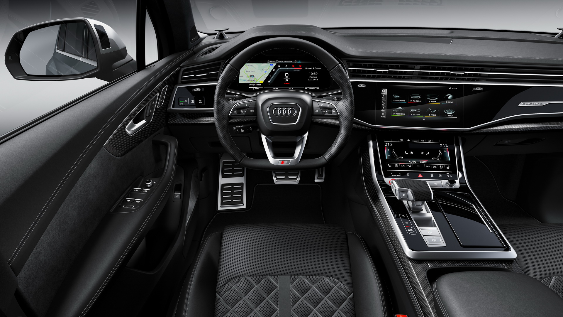 Facelifted 2020 Audi SQ7 TDI Gets A Nose Job And Massively Updated Interior