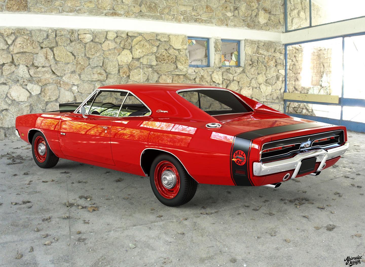 Wouldn’t It Be Awesome If Dodge Made A Charger Hellcat Back In 1969?