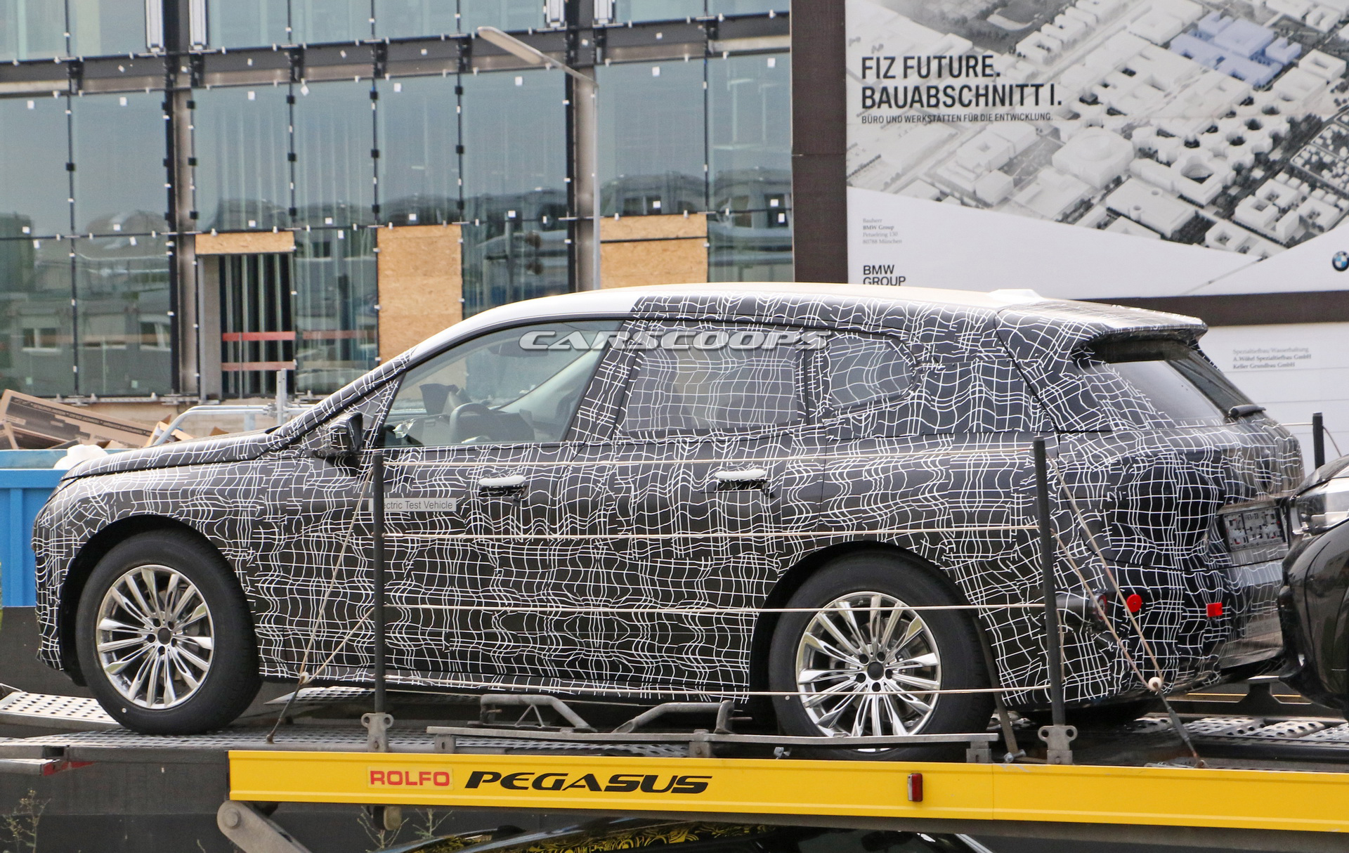 2021 BMW iNext Electric SUV Reveals More Of Its Interior In New Spy Shots