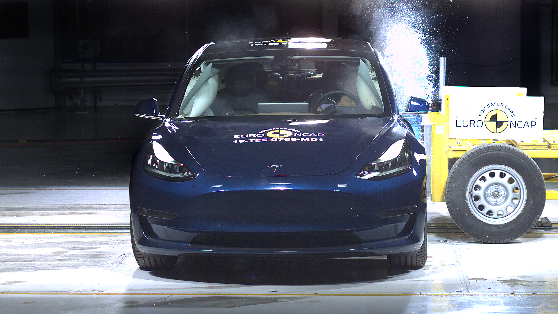 Tesla Model 3 Gets Totaled By Euro NCAP, Emerges Victorious