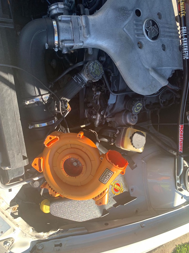 Is That A Leaf Blower Under Your Hood Or Are You Happy To See The Cops?