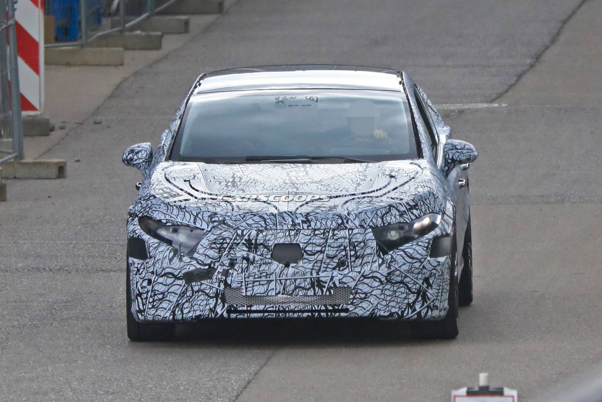 2021 Mercedes EQS Electric Flagship Shows Production Body, Should Porsche Taycan Worry?