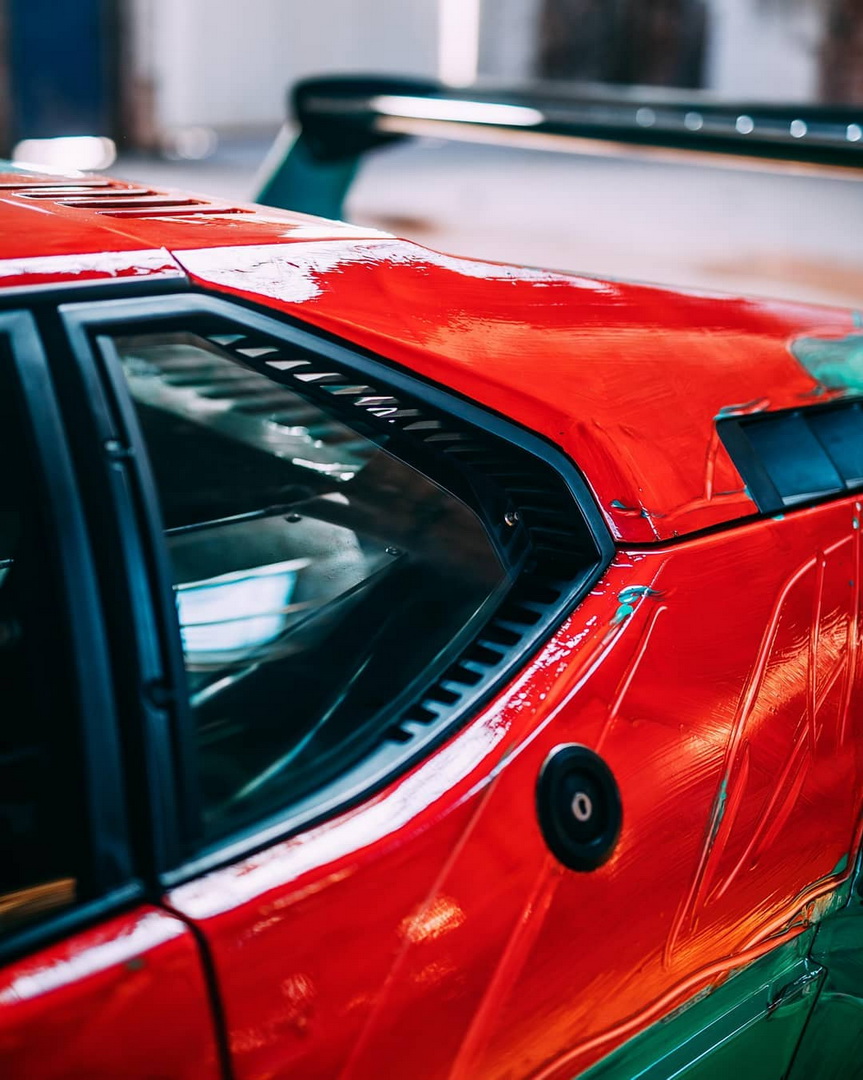 BMW M1 Art Car By Andy Warhol Poses For The Camera For Its 40th Birthday