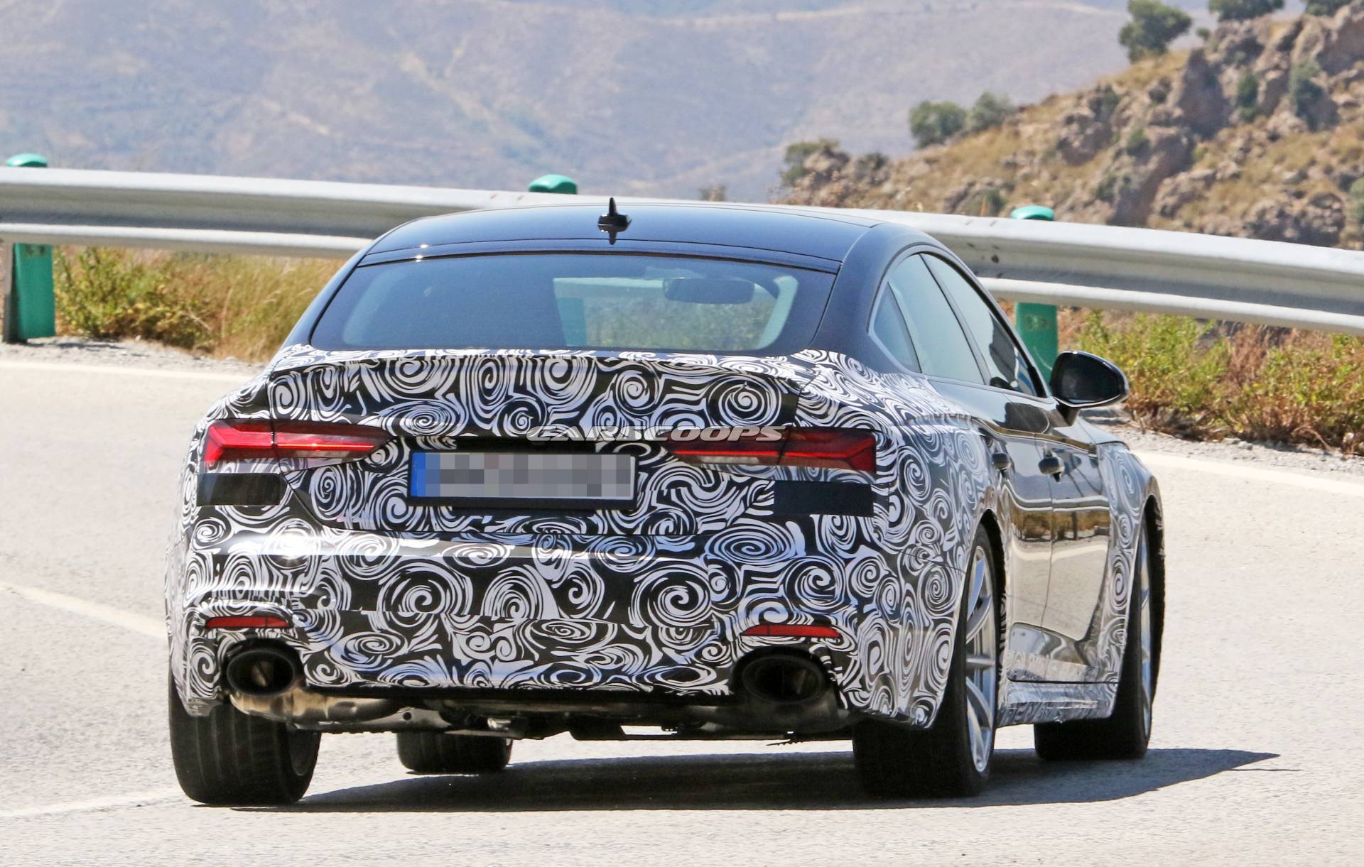 Audi Sport Wastes No Time As Facelifted RS5 Sportback Begins Testing