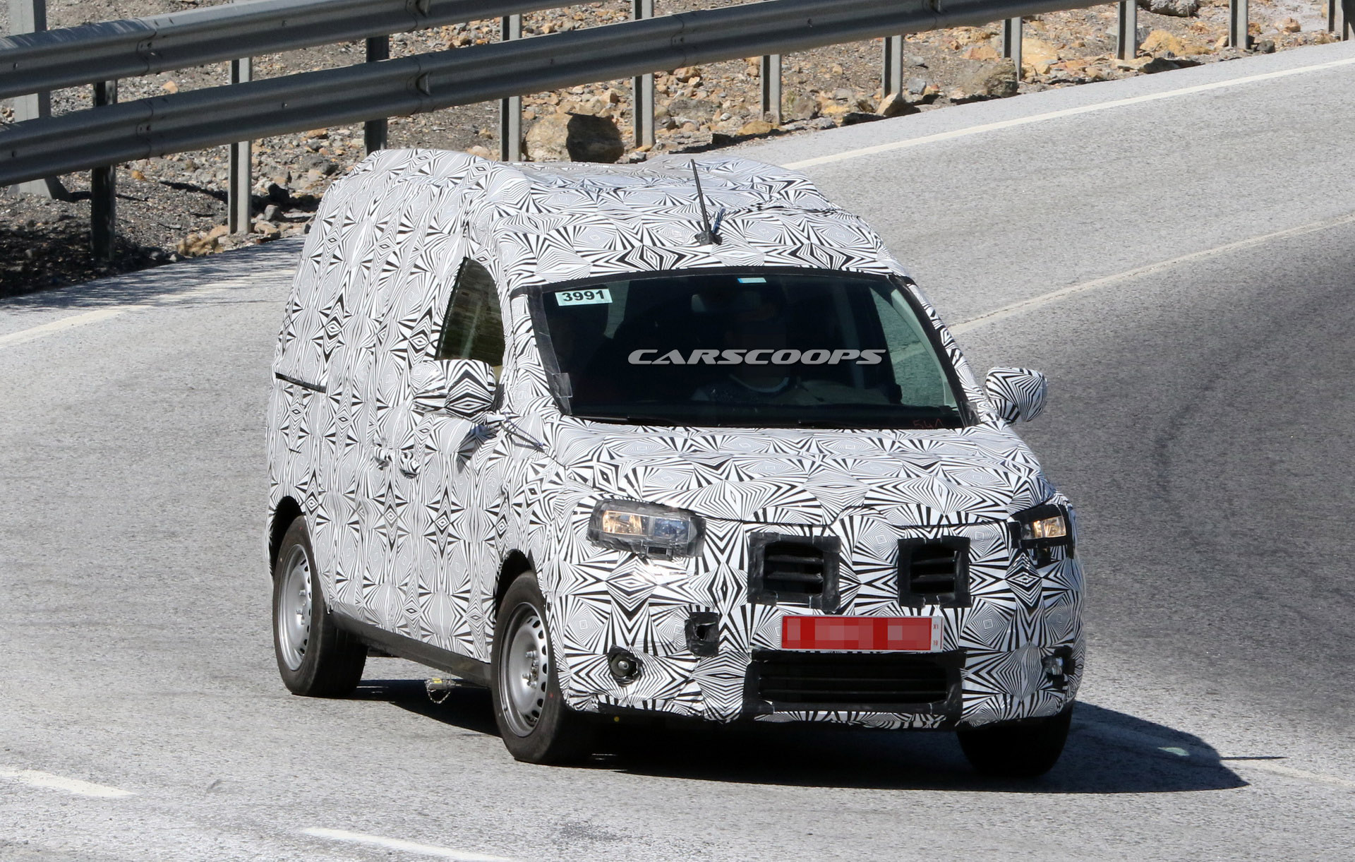 All-New Dacia Dokker Spotted Testing Alongside Current Model