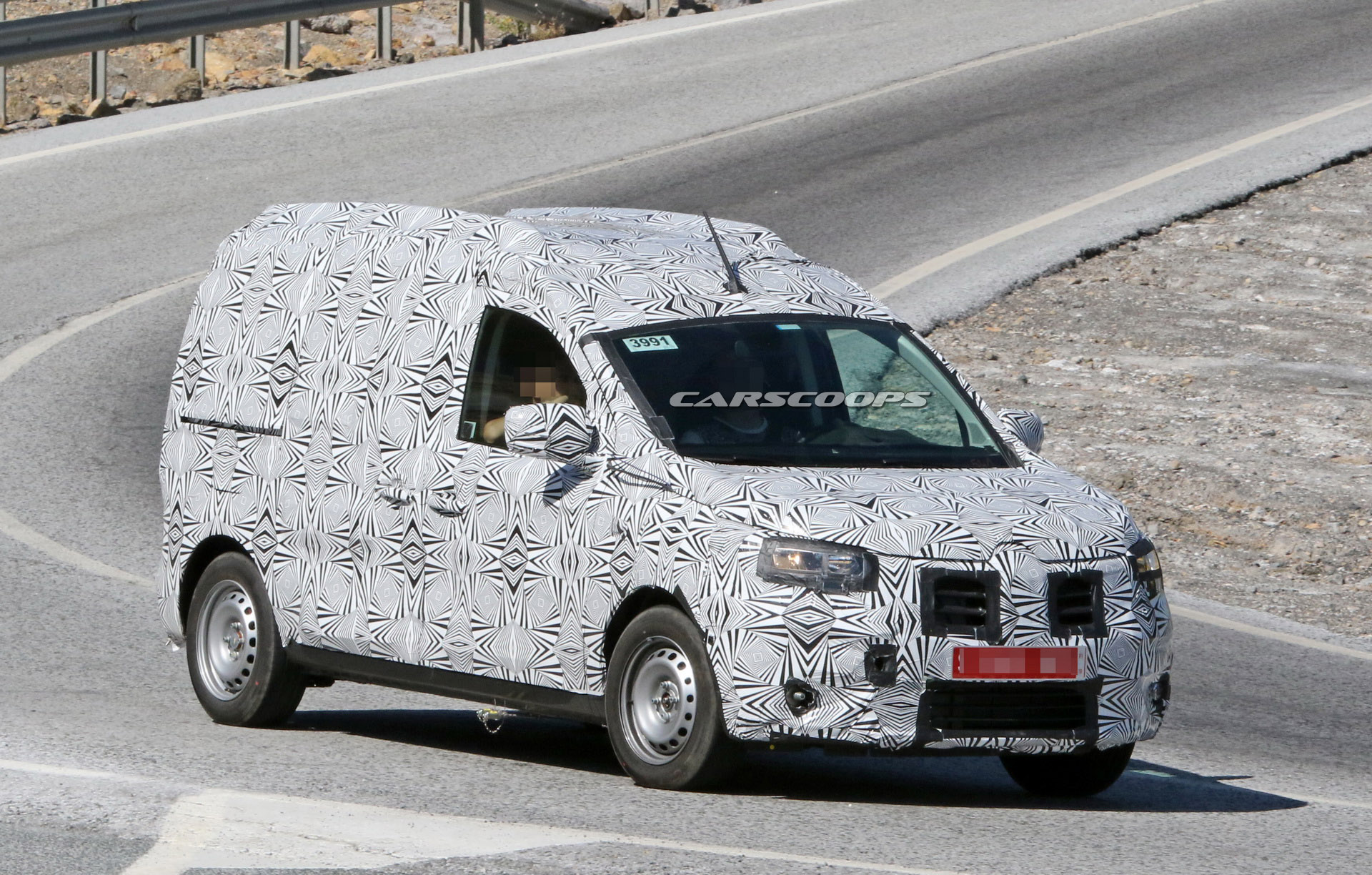 All-New Dacia Dokker Spotted Testing Alongside Current Model