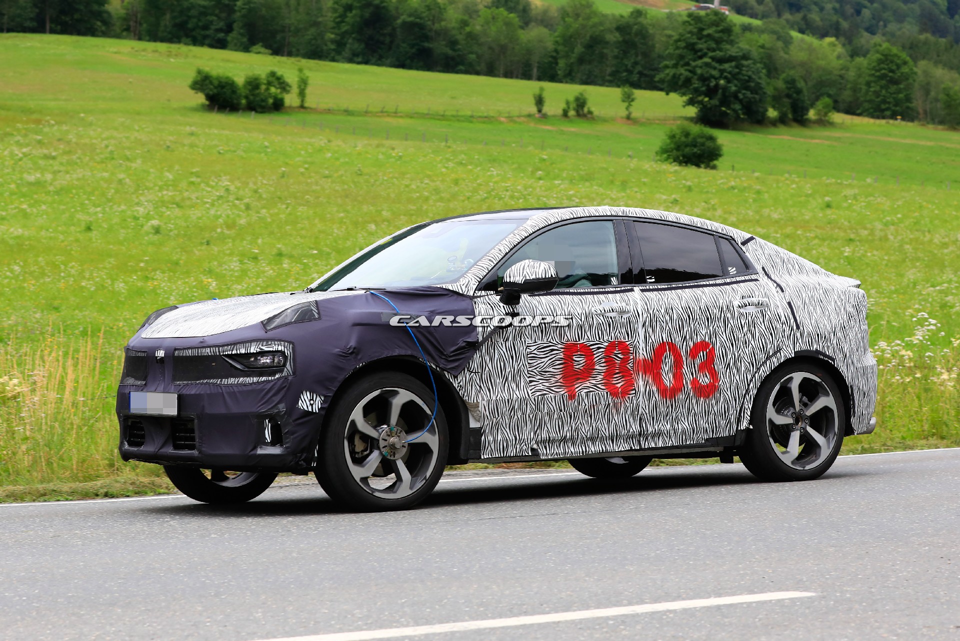 Lynk & Co 05 Loses Some Camo While Conducting Testing In The Alps