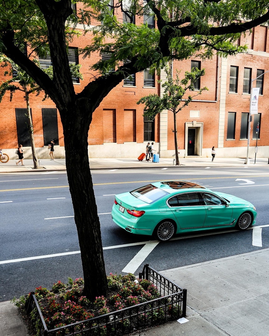 Mint Green Alpina B7 Is So Fresh You Can Almost Feel Its Breeze