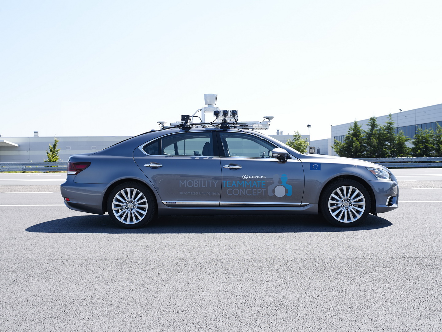 Autonomous Lexus LS Will Begin Testing On Public Roads In Belgium