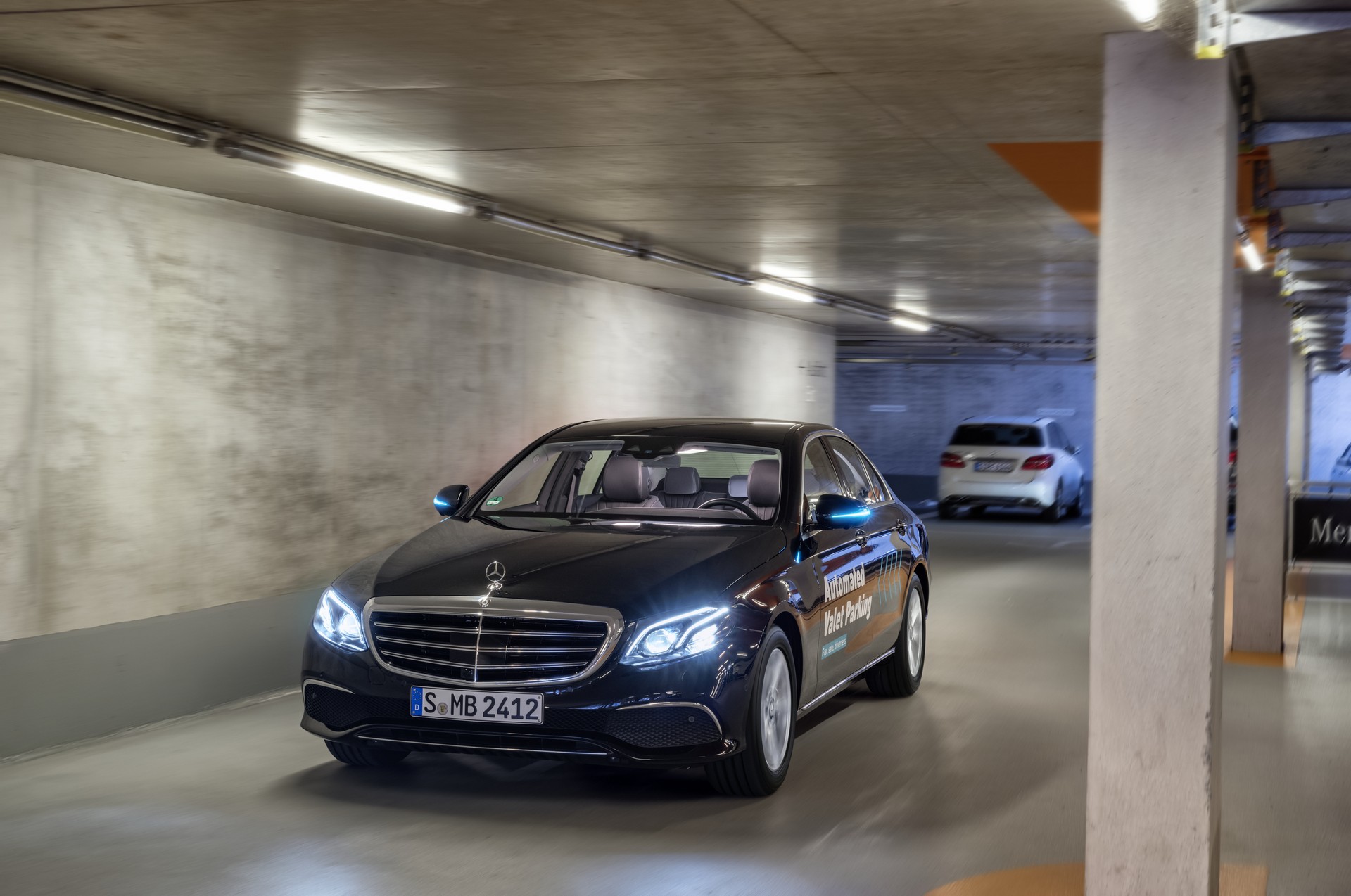 Mercedes’ Automated Valet Parking System Allows Cars To Park Themselves
