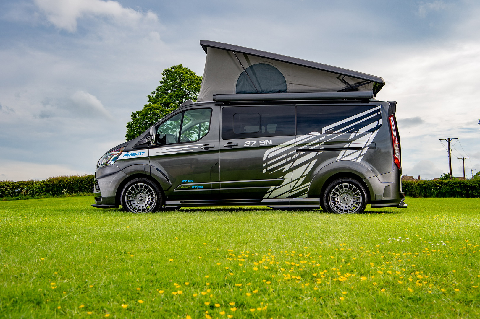 Who Said Camper Vans Have To Be Boring? Not This Ford Transit Custom